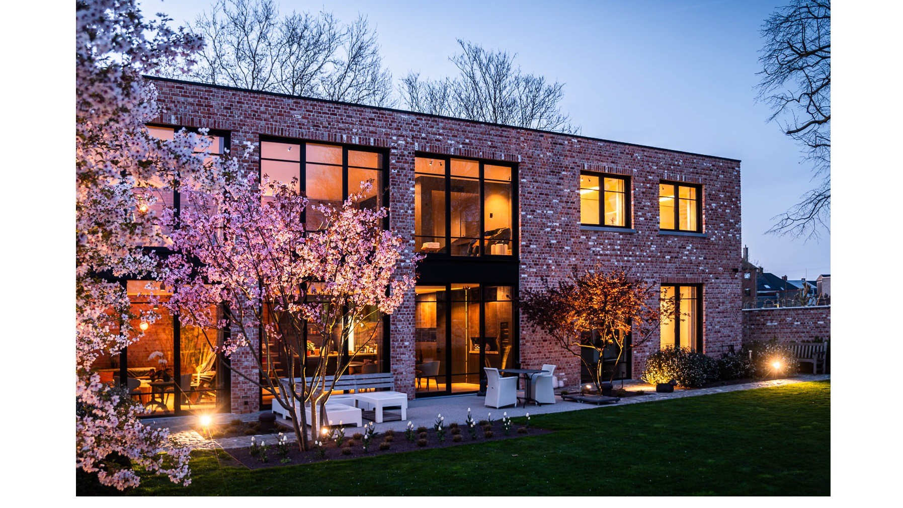 Nieuwbouwwoning in Amerikaanse fabrieksstijl