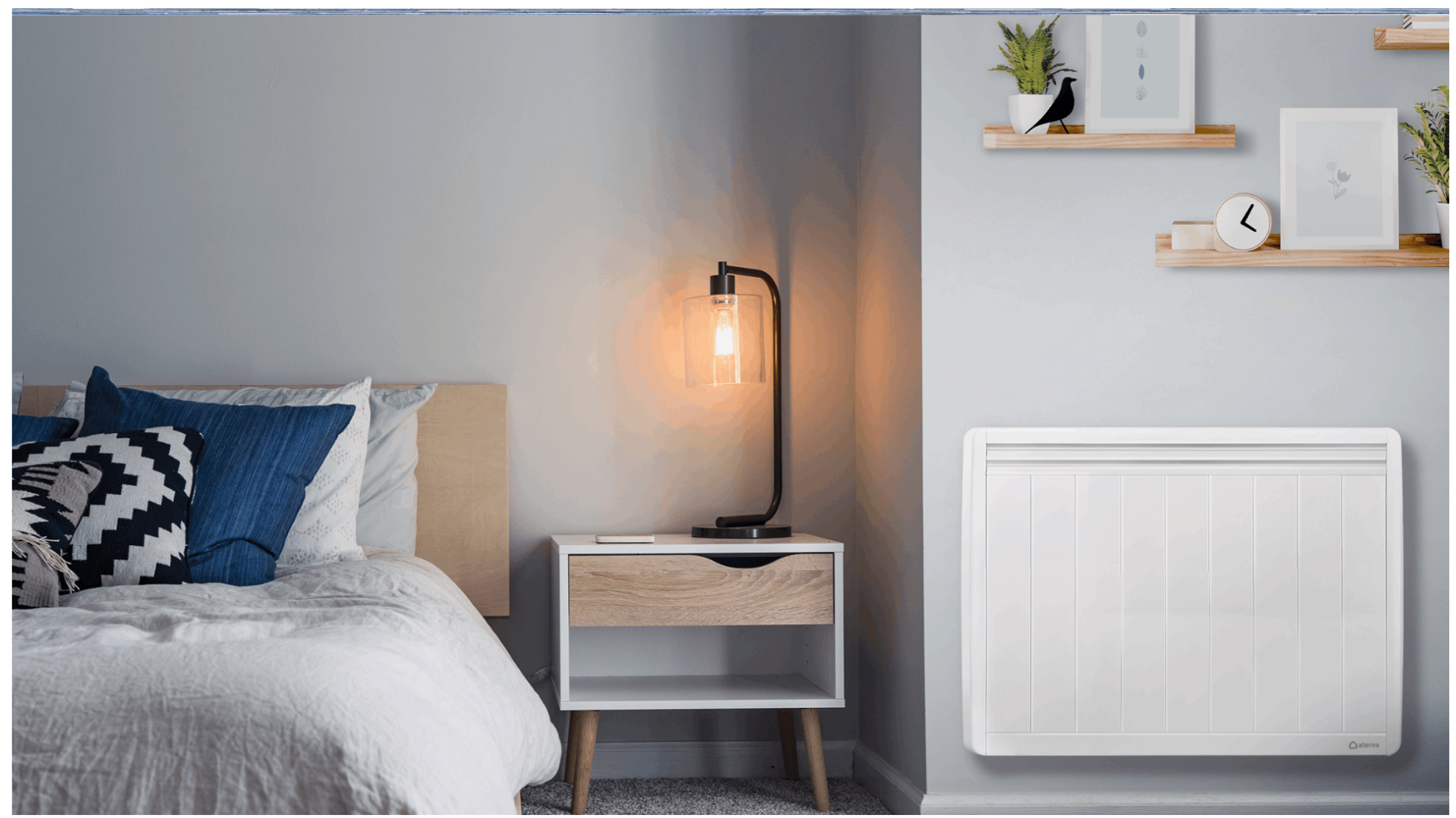 Radiator voor de slaapkamer