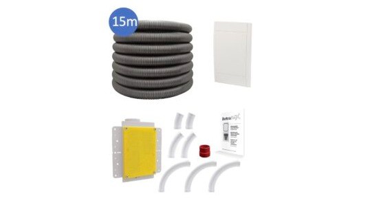 Retraflex II installatie kit met 15 meter slang