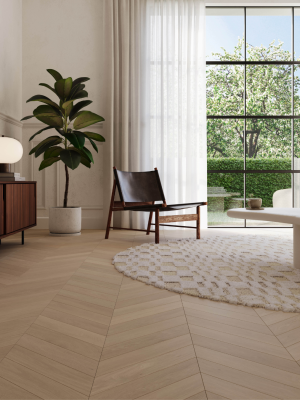 Parket vloer hout beige