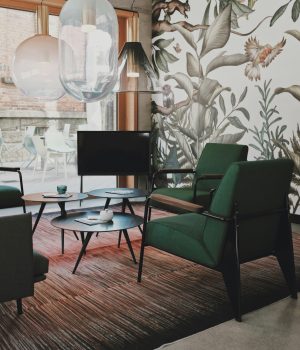 Behangpapier met natuur