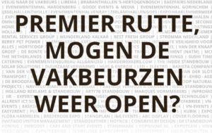 Corona update; mogen de vakbeurzen weer open?