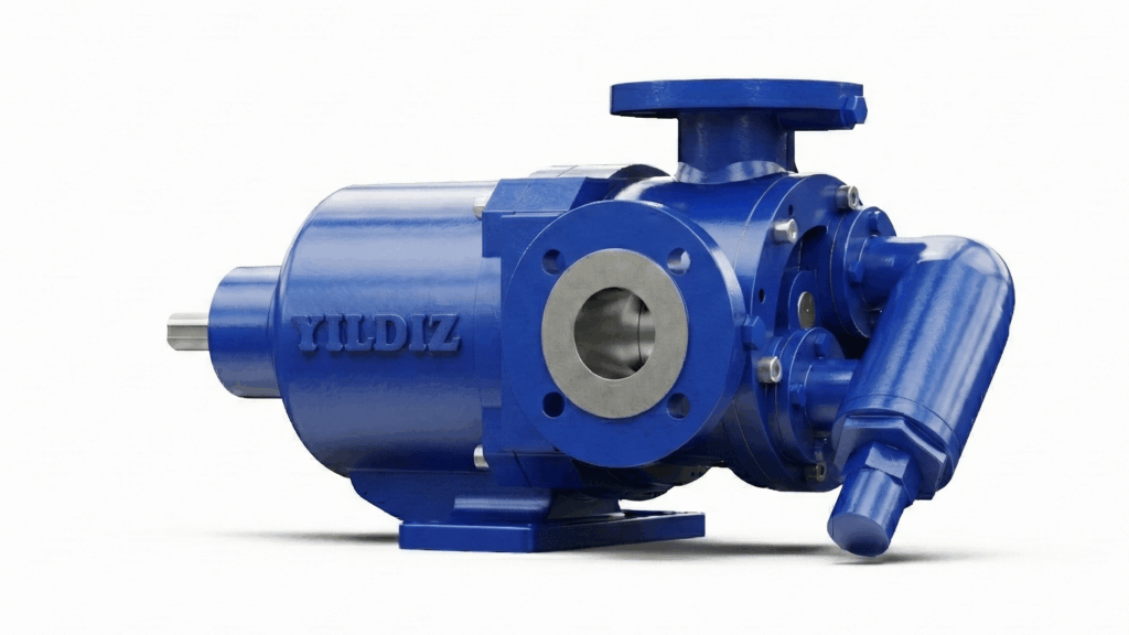 Magnetic Driven Internal Eccentric Gear Pump Typ P