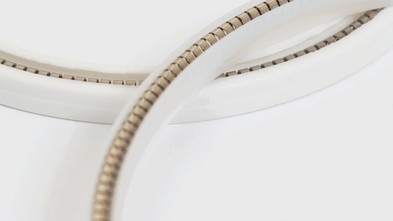 Federunterstützte Nutringe