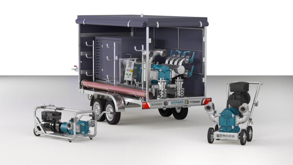 Mobile Rotary Lobe Pumps
