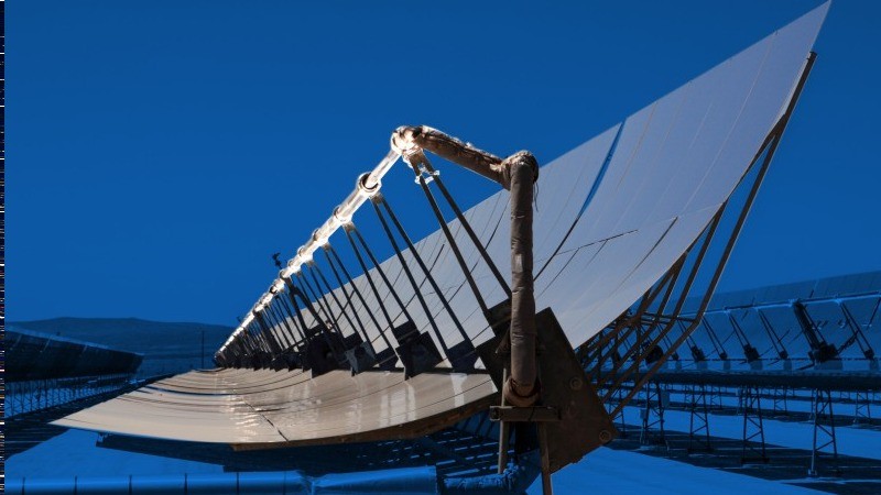 Heat transition with concentrated solar thermal