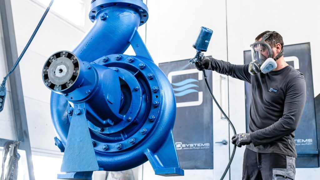 Reparatur von Industriepumpen