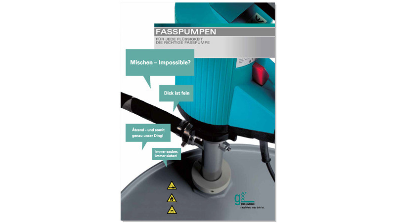 Fasspumpen Übersicht