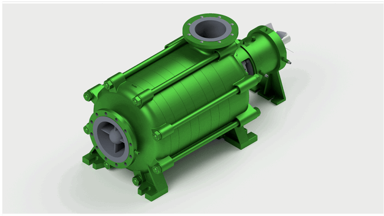 API pump: HZAR single or multistage ring-section pump