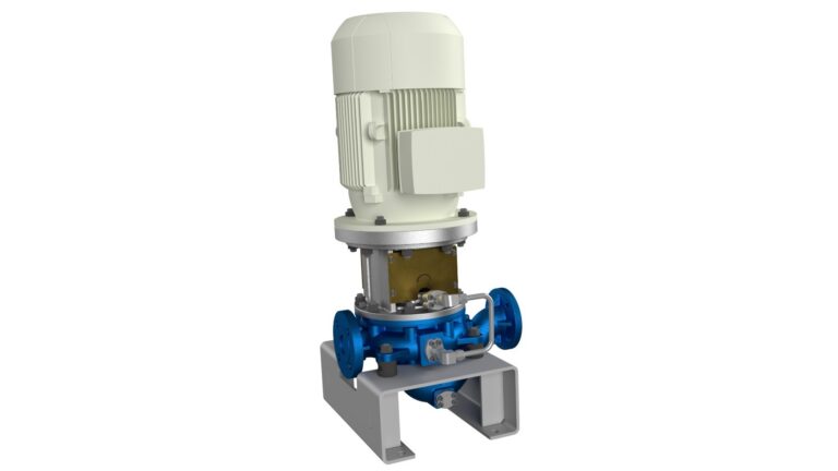 Inline centrifugal pumps from the manufacturer STROBL Pumpen