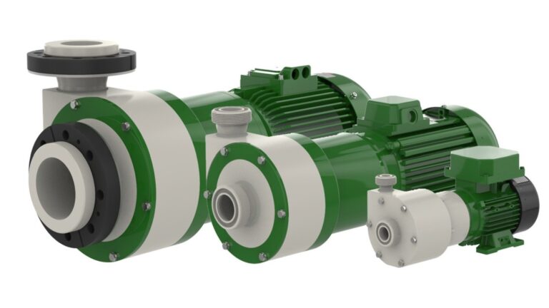 Magnetically coupled centrifugal pumps from the manufacturer SAGER + MACK