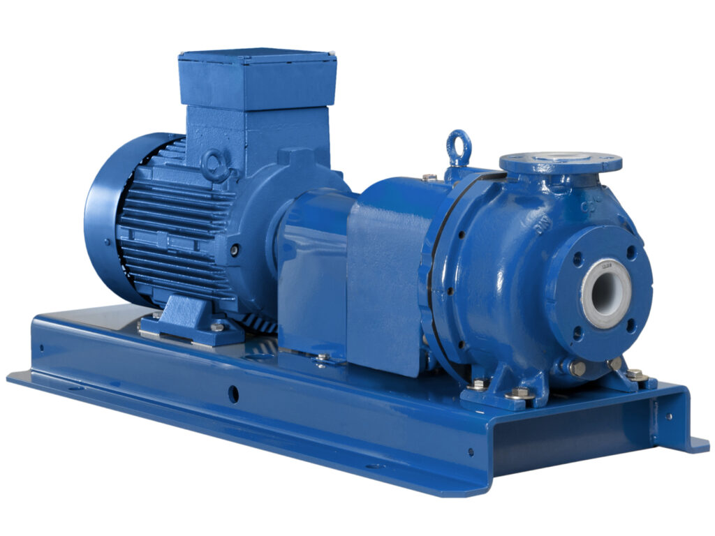 ET – Ceramic Lined Double Mechanical Seal Chemical Process Pump