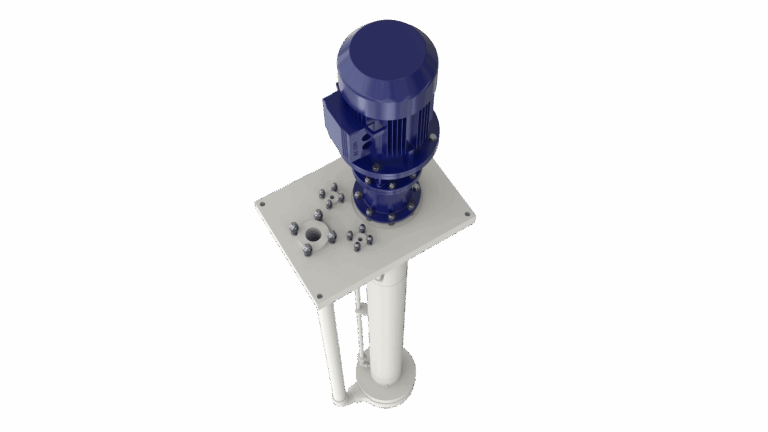 RVKu – Chemical centrifugal pump in plastic