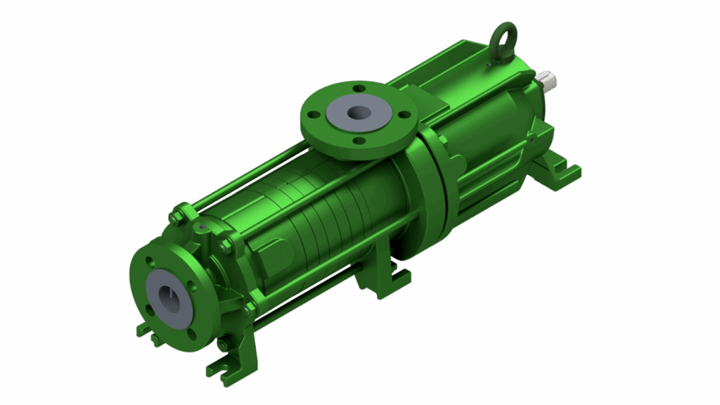 Side-channel pump: SCM single or multistage, self-priming, horizontal with magnet coupling