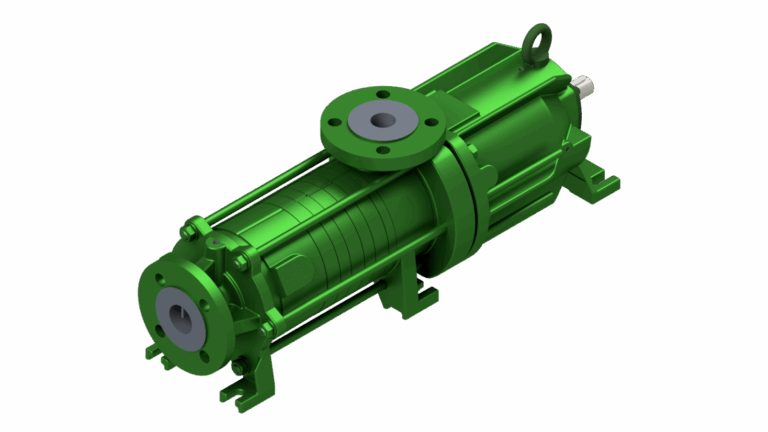 Side-channel pump: SCM single or multistage, self-priming, horizontal with magnet coupling
