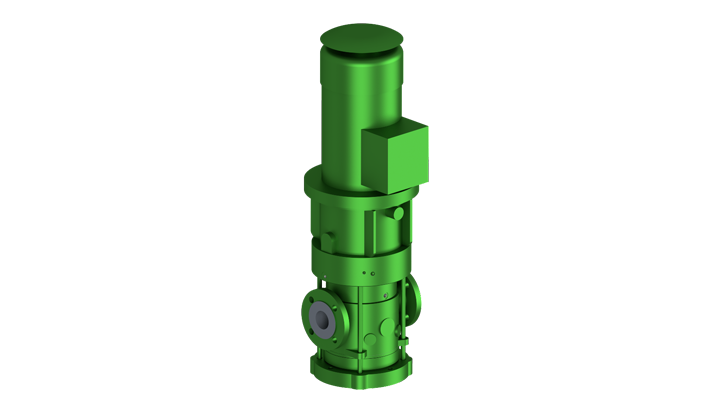 Side channel pump: SMV single stage, self-priming, vertical with permanent magnet coupling