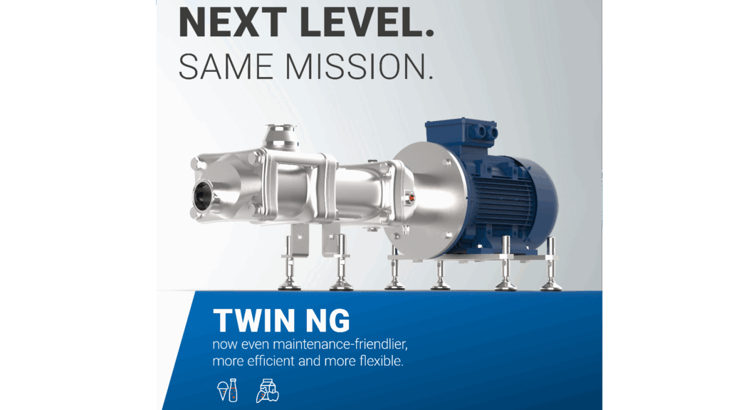 Wangen Pumps unveils improved Twin NG pump to reduce maintenance and boost uptime in hygienic applications