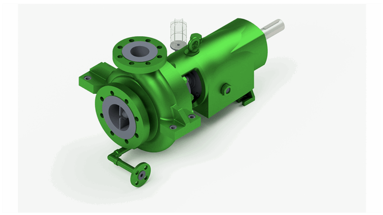 NCR single stage volute casing pump according to API