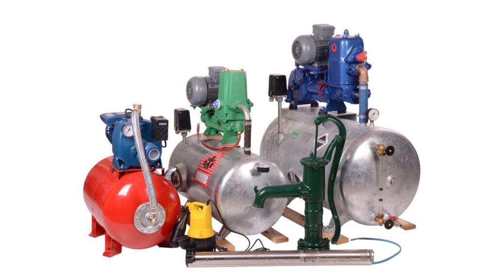 Kolbenpumpen, U-Pumpen, Aggregate, Druckbehälter