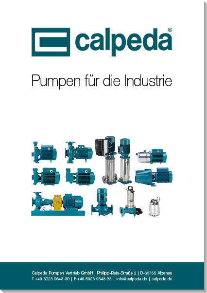 Pumps for industry