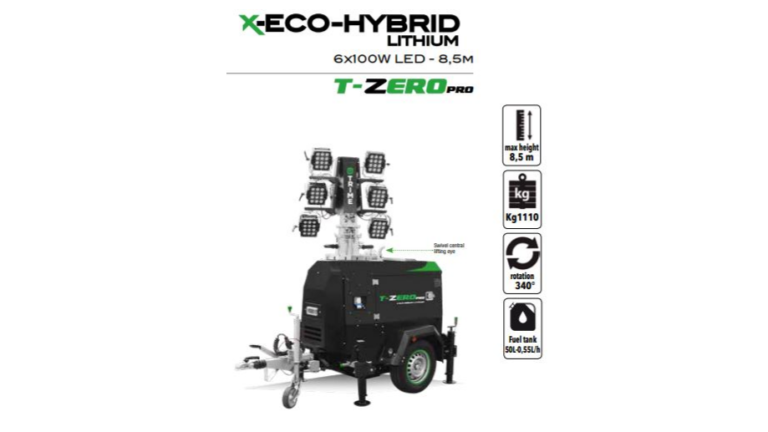 X-Eco Hybrid Lithium 6x 100W LED