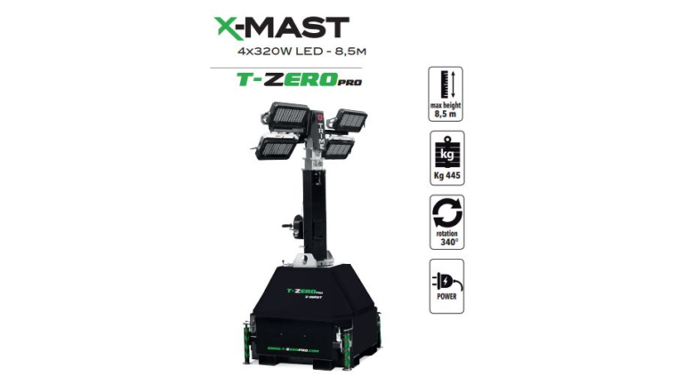 X-Mast 4x 320W LED