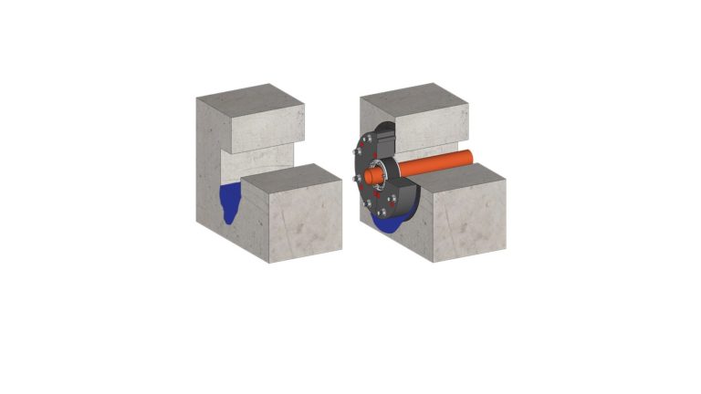 Kraso Kunststof flens Type KFP -gedeeld-