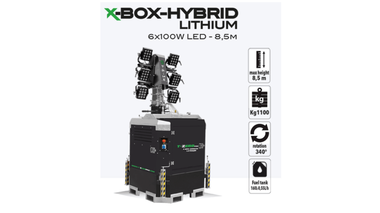 X-Box Hybrid Lithium 6x 100W LED