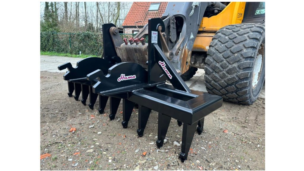Hama Ripper met dubbele aansluiting, voor zowel kraan als shovel