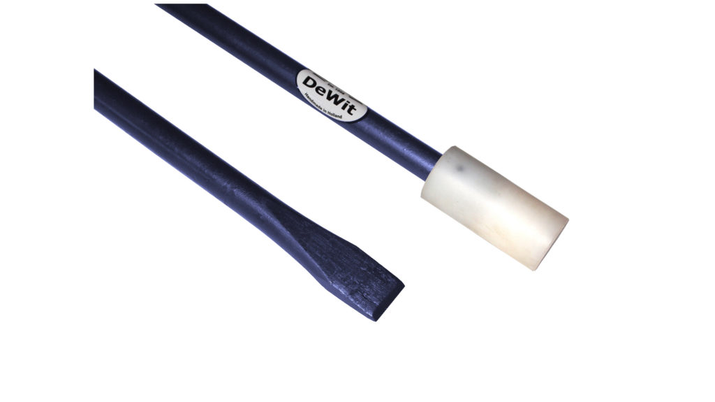 Stootijzer met nylon dop.