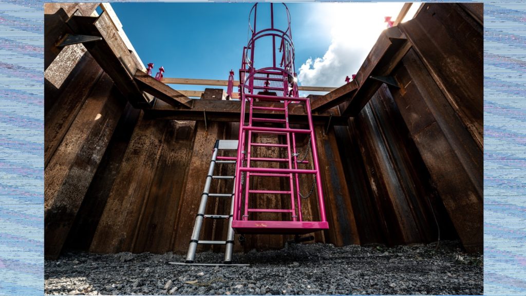 Damwandladder