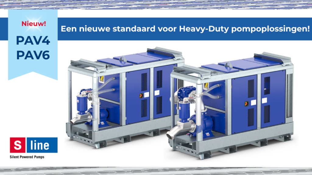 S-Line PAV4 – PAV6 pompen voor zware toepassingen