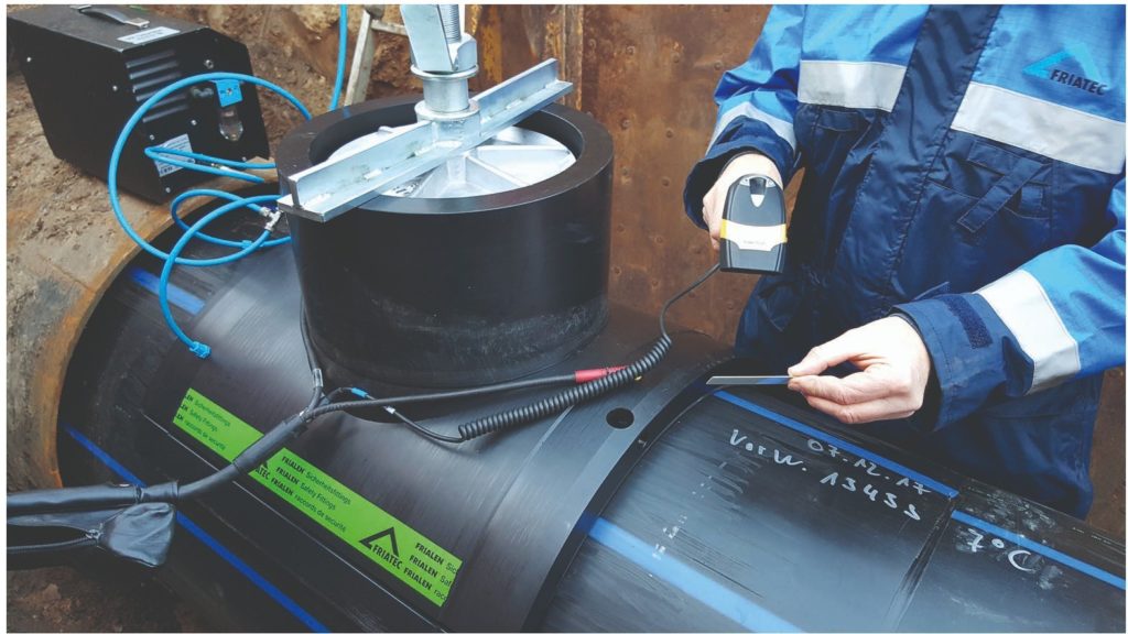 Friatec-PE drukleidingsysteem voor waterdistributie