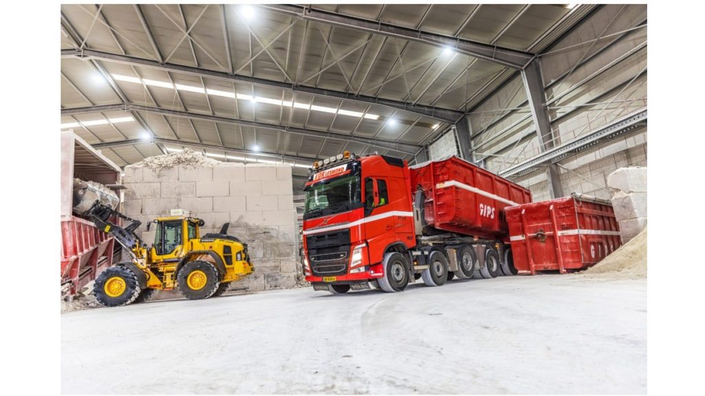 Gips en gasbeton recycling