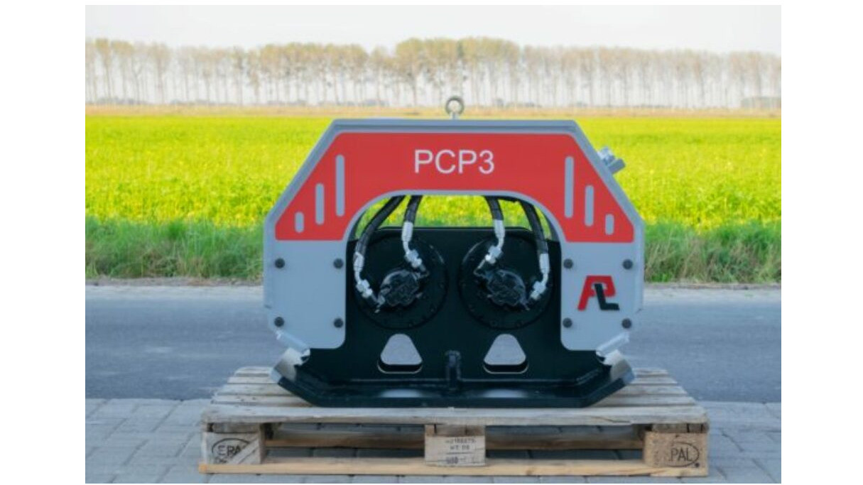 Pladdet verdichtingsapparatuur