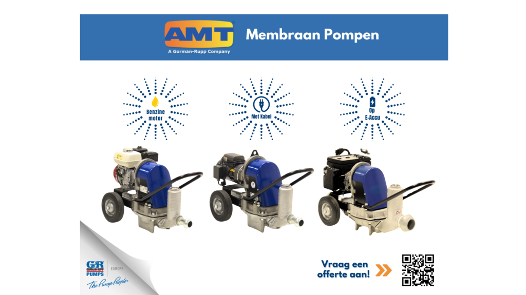 De Nieuwe AMT Batterij-aangedreven Membraanpompen