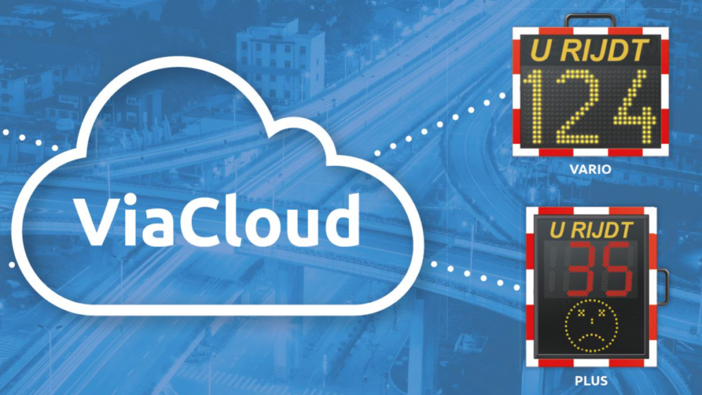Snelheidsdisplays met cloudfunctie – alle verkeersdata en locaties online