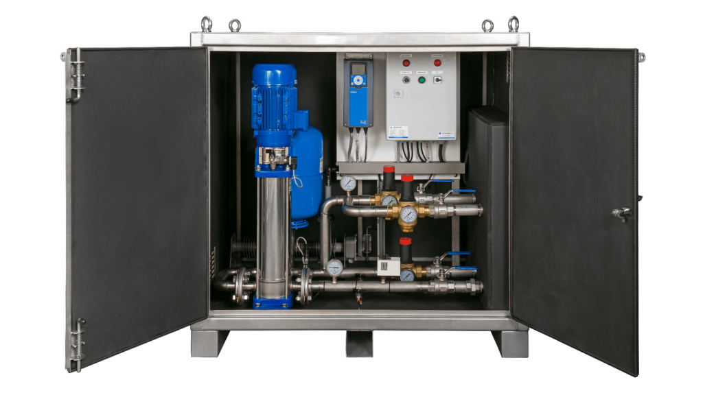 Hydrofoorunit voor de bouw (1-fase en 3-fase)