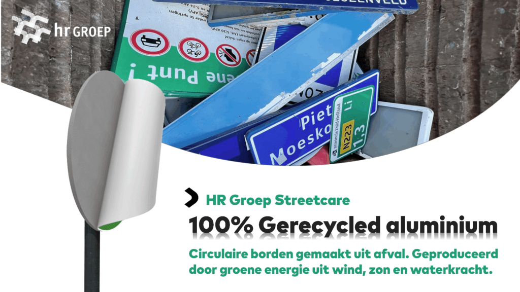 100% Gerecycled aluminium