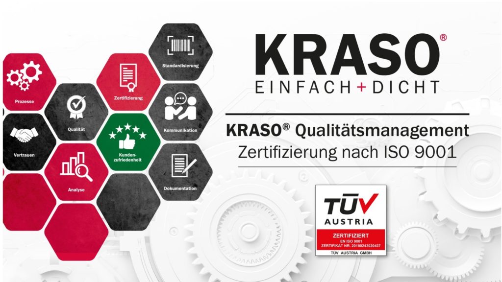 KRASO kwaliteitsmanagement: ISO 9001 certificering