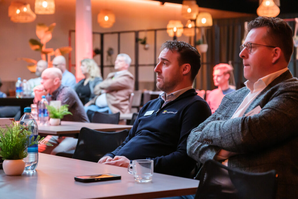 Bezoekers in theater