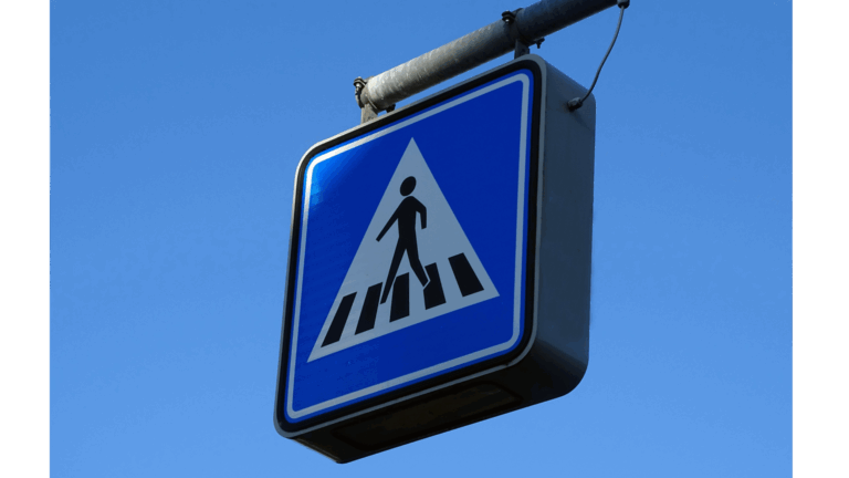 Voetganger oversteek displays