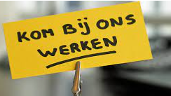 Wij zijn op zoek naar nieuwe collega’s!