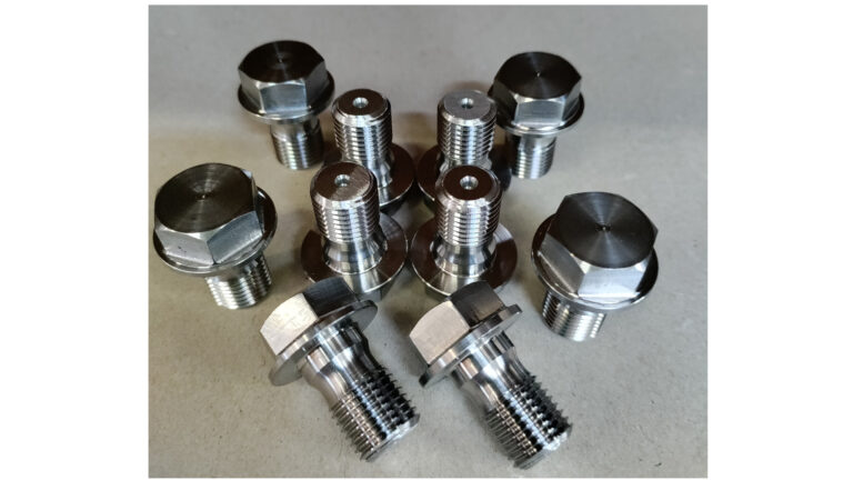 Hex flange bolt DIN 6921-10.9-plain M14X1,5×30 LEFT threaded