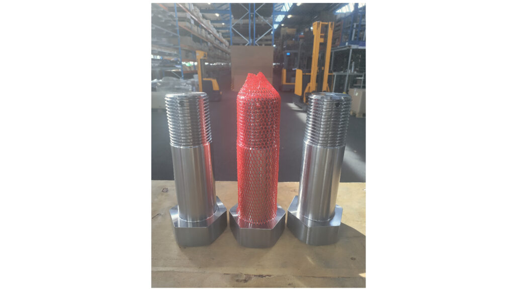 Hex bolt DIN 931-10.9-plain M80X6X260