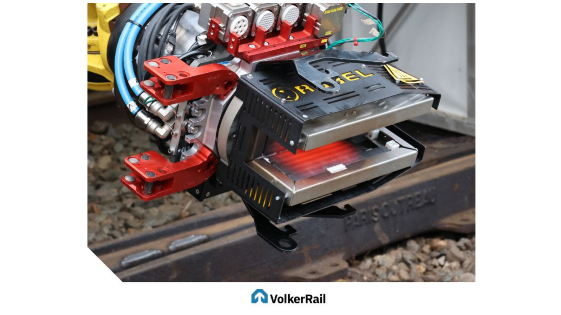 Spoorinnovatie: lasrobot