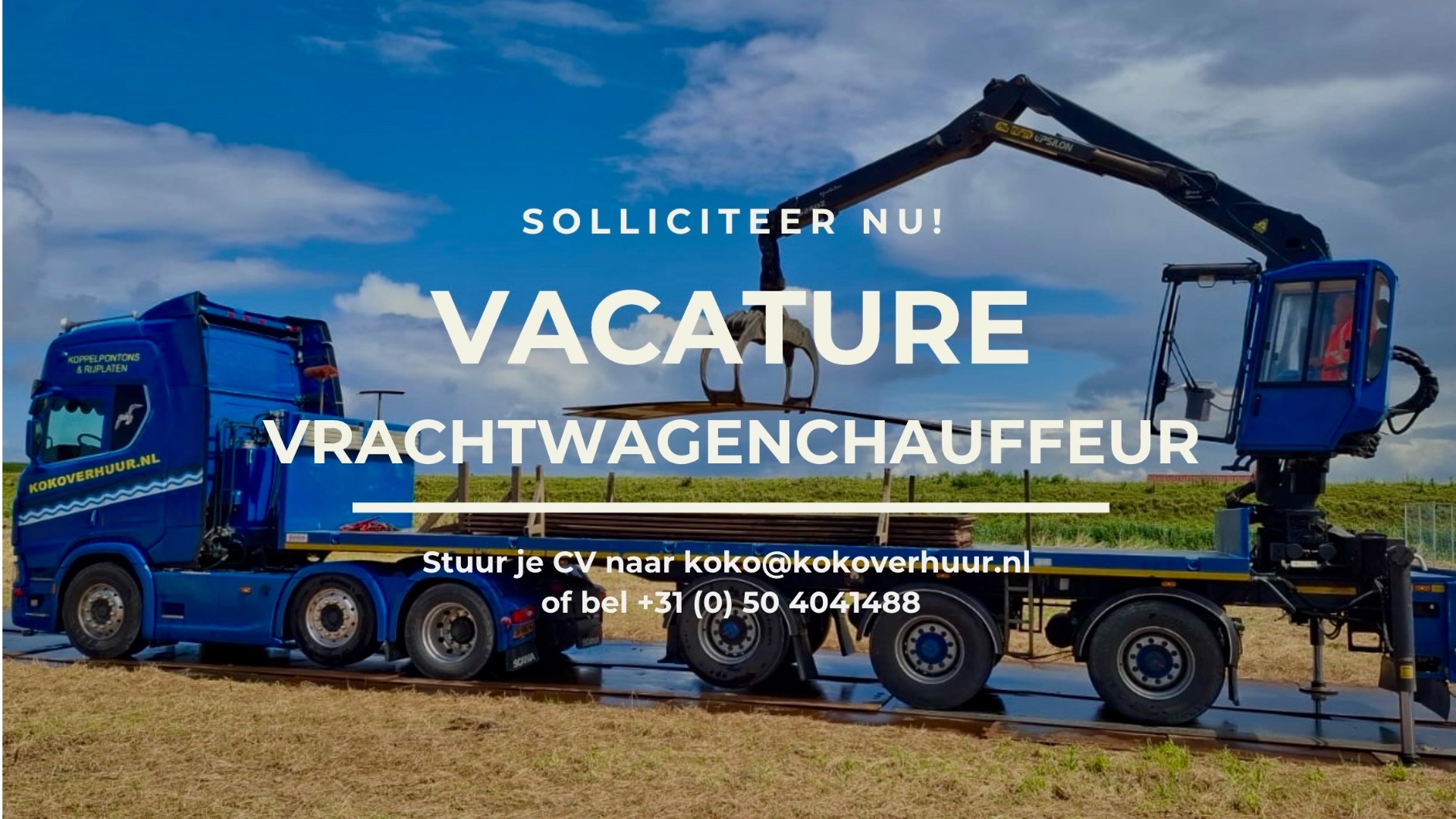 Vrachtwagenchauffeur CE
