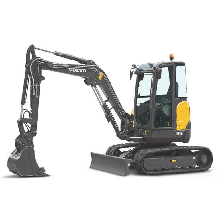 Volvo ECR50D graafmachine