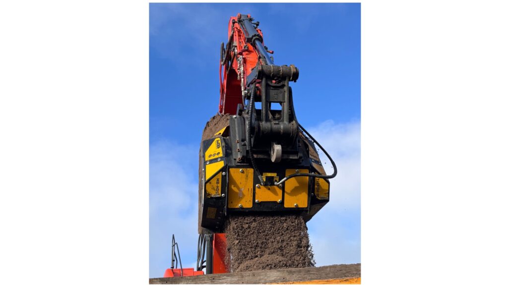 Zeef- en brekerbakken van MB Crusher