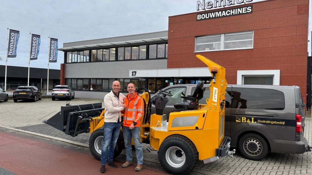 Bestratingsbedrijf B&L kiest voor de Relly 1.8C